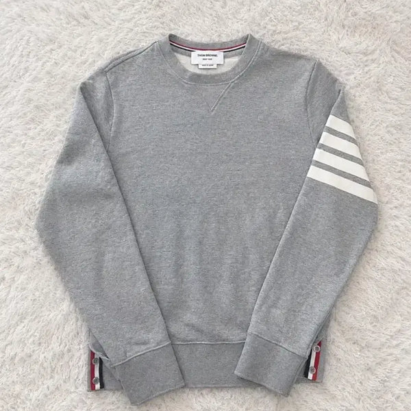 [BUNJANG] Thom Browne Signature Stripe Sweatshirt / [정품 2사이즈] 톰브라운 사선 맨투맨