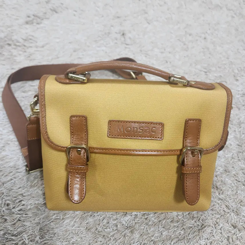 [BUNJANG] Mon sac Genuine Cross Bag / (빈티지박스)몽삭 정품 크로스가방
