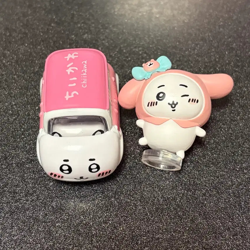 [BUNJANG] Chiikawa x Sanrio Tomica & Figures Bundle Set / 먼작귀 치이카와 토미카랑 산리오 피규어(일괄)