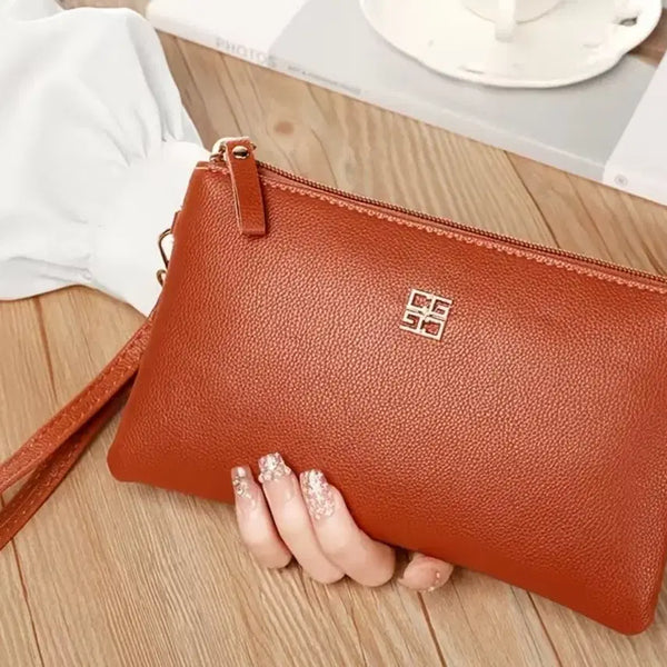 [BUNJANG] Brown Handbag / 브라운 손가방