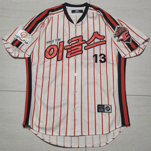 [BUNJANG] Hanwha Eagles Byung-Yoong Old Style Jersey / 한화이글스 빙그레 올드 스타일 유니폼100
