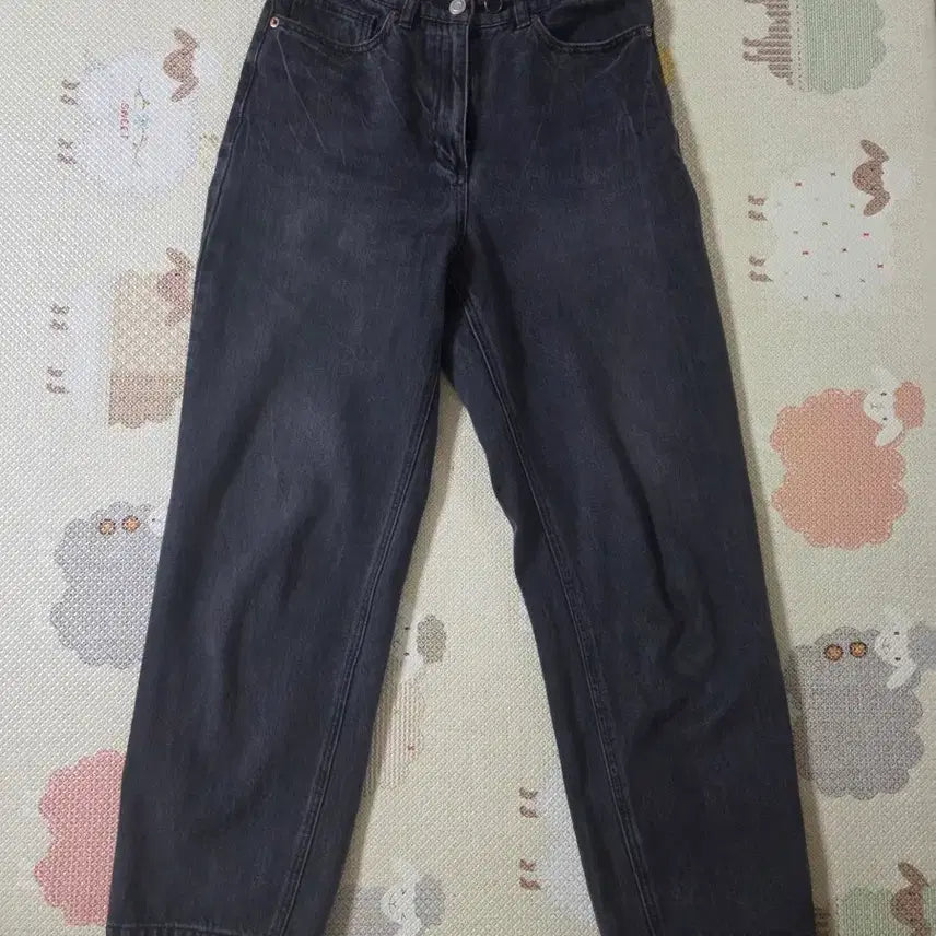 [BUNJANG] System Charcoal Grey Denim Pants / 한섬 SYSTEM 차콜그레이 데님팬츠