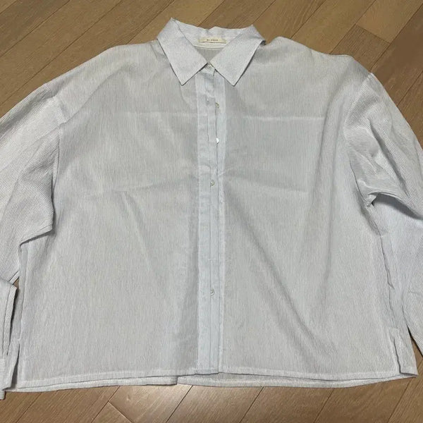 [BUNJANG] Ahn Stand Stripe Summer Shirt / 안스탠드 스트라이프 썸머 셔츠