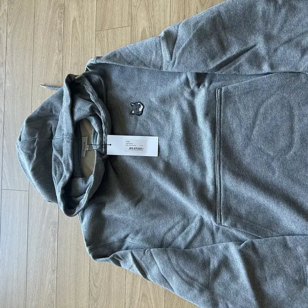 [BUNJANG] Maison Kitsuné Grey Fox Logo Hoodie / 메종키츠네 후드티. 그레이