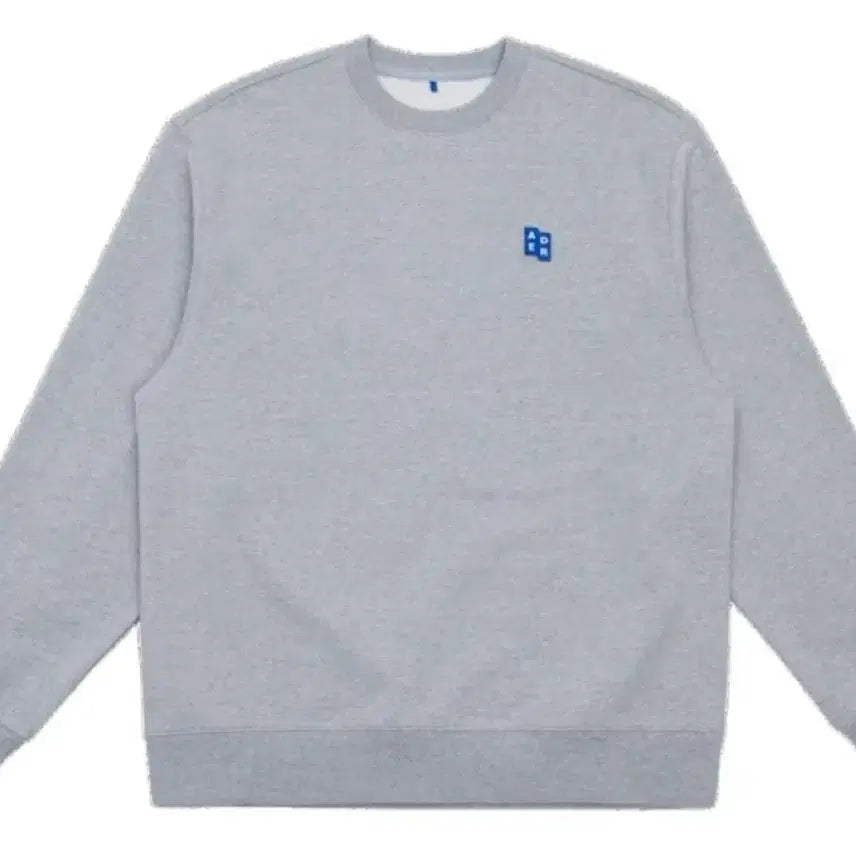 [BUNJANG] Ader Error Significant Tag Sweatshirt Grey / 아더에러 시그니피컨트 TRS/BL 태그 스웨트셔츠 01 그레이