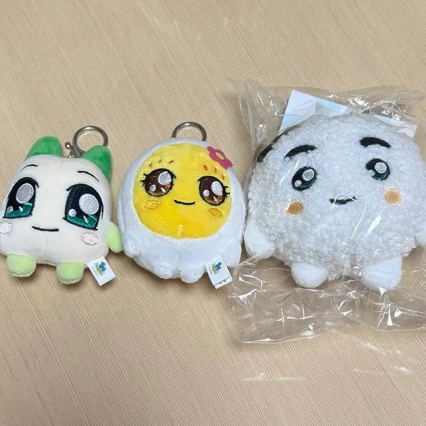 [BUNJANG] Vegetable Town Mystery Keyring 3 Types Bundle Set / 야채부락리 키링 3종 일괄 판매 주먹밥쿵야 양파쿵야 계란쿵야