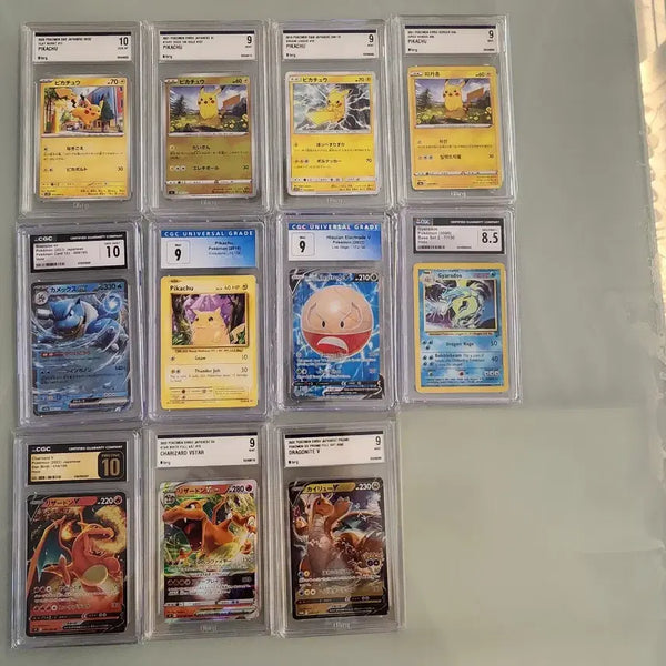 [BUNJANG] Pokemon Graded Cards (11 Cards) / 포켓몬카드 등급카드 11장