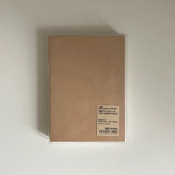 [BUNJANG] Muji 1-Day 1-Page Notebook Diary / [단종/새상품] 무인양품 1일 1페이지 노트 다이어리 일기장 무지
