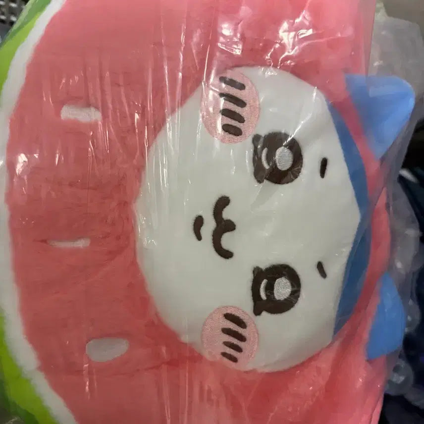 [BUNJANG] Hachiwara Watermelon Plush Unsealed / 하치와레 수박 인형 미개봉 새상품