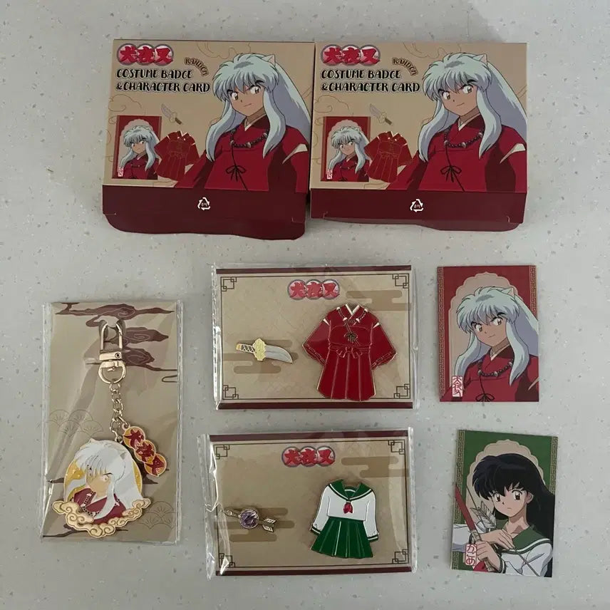 [BUNJANG] Inuyasha CGV Badge Set / cgv 이누야샤 뱃지