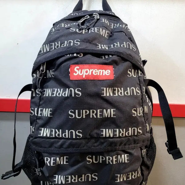 [BUNJANG] Supreme 16FW 3M Reflective Backpack / 정품 슈프림 16FW 3M 리플렉티브 백팩