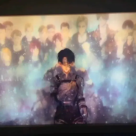 [BUNJANG] Attack on Titan LED Frame / 진격의 거인 LED 액자 비공식