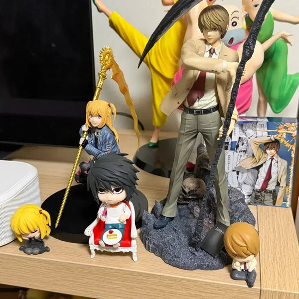 [BUNJANG] Death Note Light, Misa Acrylic Stand Set / 데스노트 A상 라이토, 미사
