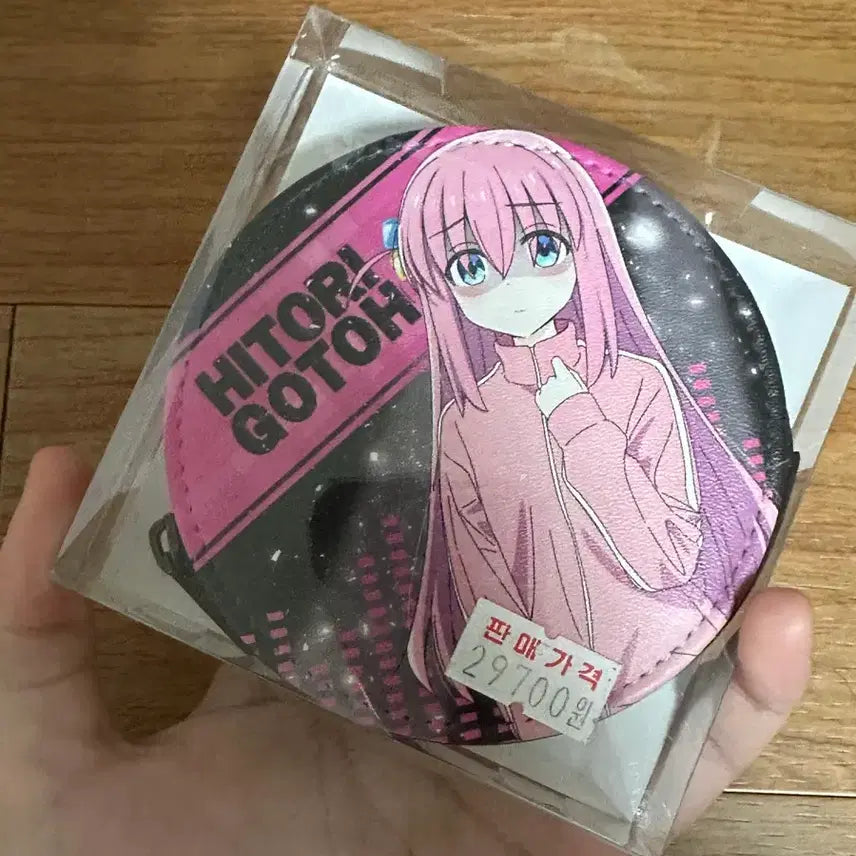 [BUNJANG] Bocchi the Rock! Hitori Gotoh Round Wallet / 봇치더락 굿즈 원형지갑