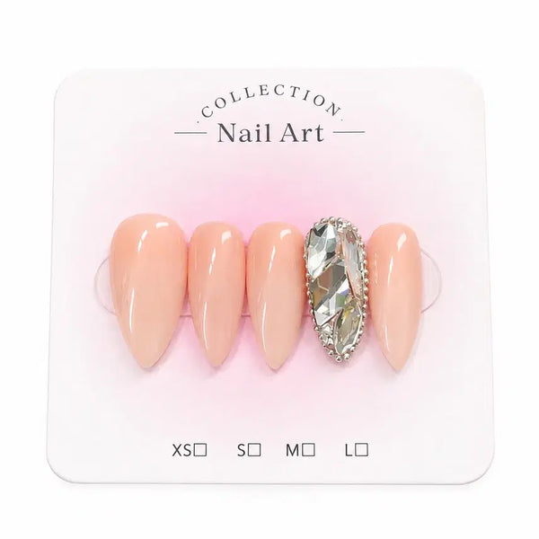 [BUNJANG] Handmade Full Stone Nail Tips / 수제네일팁 원 풀스톤