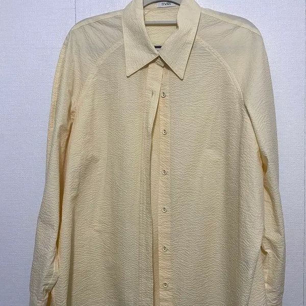 [BUNJANG] Mice Tencel Oversized Fit Blouse / 마이스 텐셀 소재 오버핏 블라우스