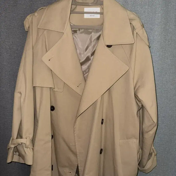 [BUNJANG] Classic Beige Trench Coat / 베이지 트렌치 코트