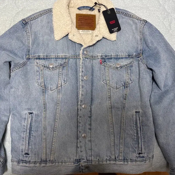 [BUNJANG] Levi's Type 3 Premium Trucker Sherpa Jacket (M) / (새상품)리바이스 타입3 프리미엄 트러커 쉐르파 M사이즈