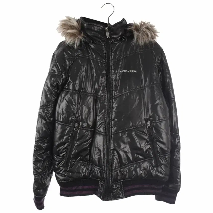 [BUNJANG] Converse Vintage Fur Padded Jacket / 컨버스 빈티지 털 패딩