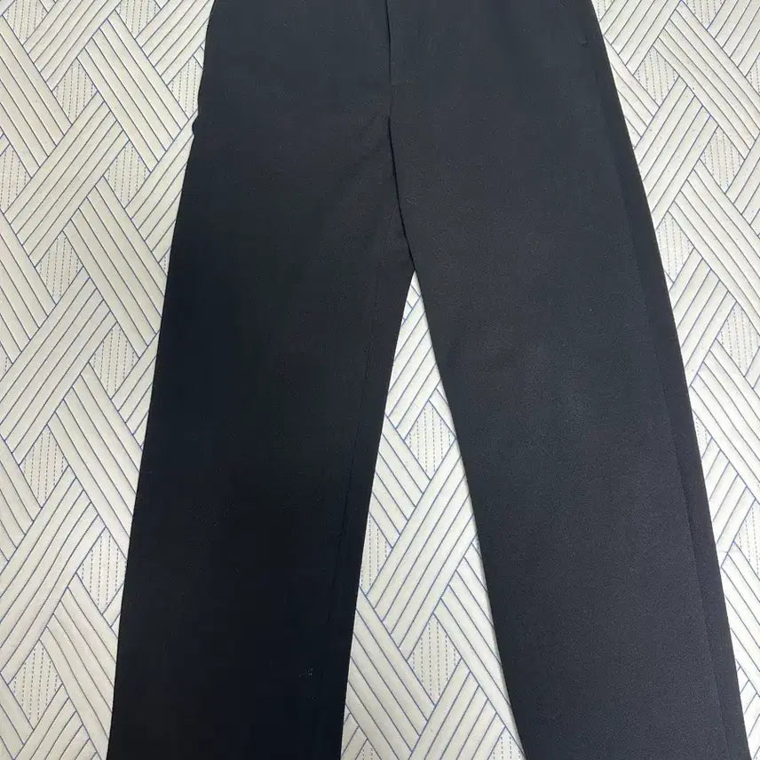 [BUNJANG] Solid Homme 25SS Terry Banding Pants Black / 솔리드옴므 25SS 테리 밴딩 팬츠 블랙