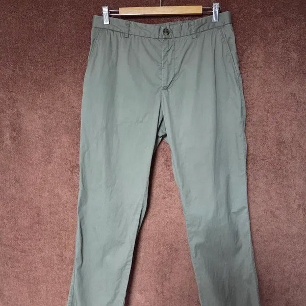 [BUNJANG] Olzen Thin Cotton Span Pants Size 32 (82) / 올젠 얇은 면스판바지 32(82)