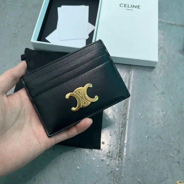 [BUNJANG] Celine Triomphe Card Holder Cream / [크림판] 셀린느 트리옹프 카드지갑
