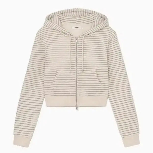 [BUNJANG] Glony Stripe Hoodie S / 글로니 스트라이프 후드 S