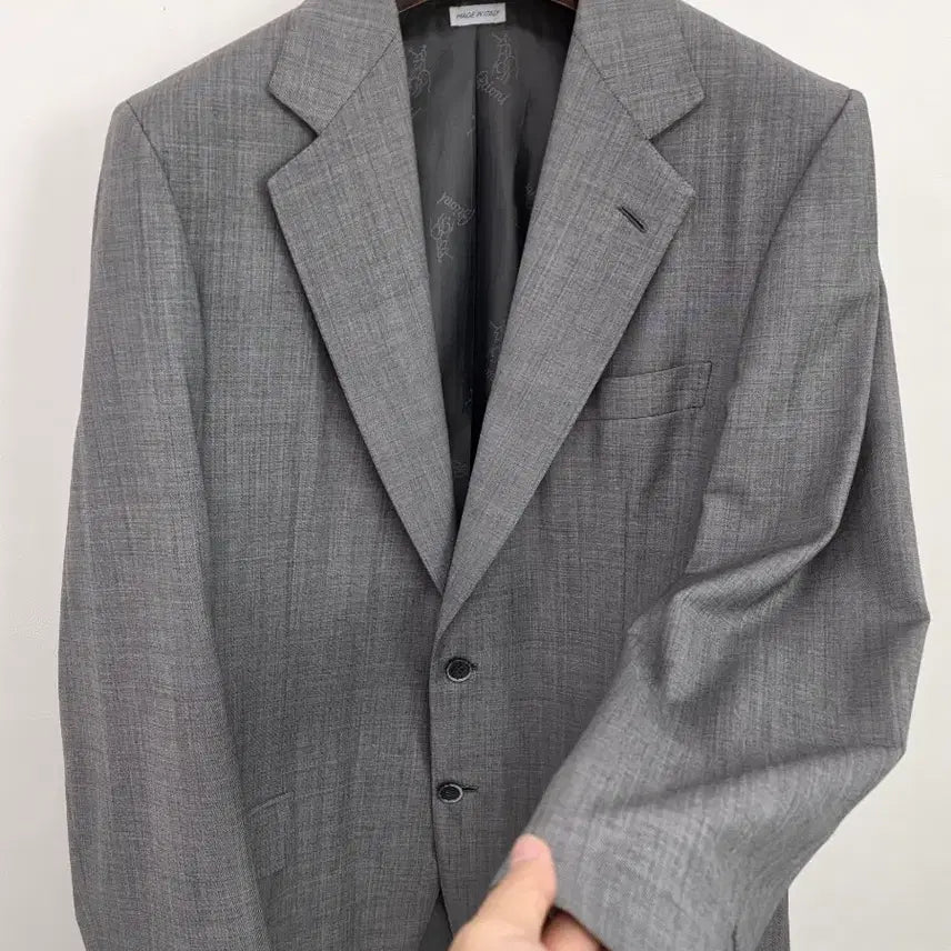 [BUNJANG] Brioni Grey Blazer Wool 100% / 브리오니 그레이 블레이저