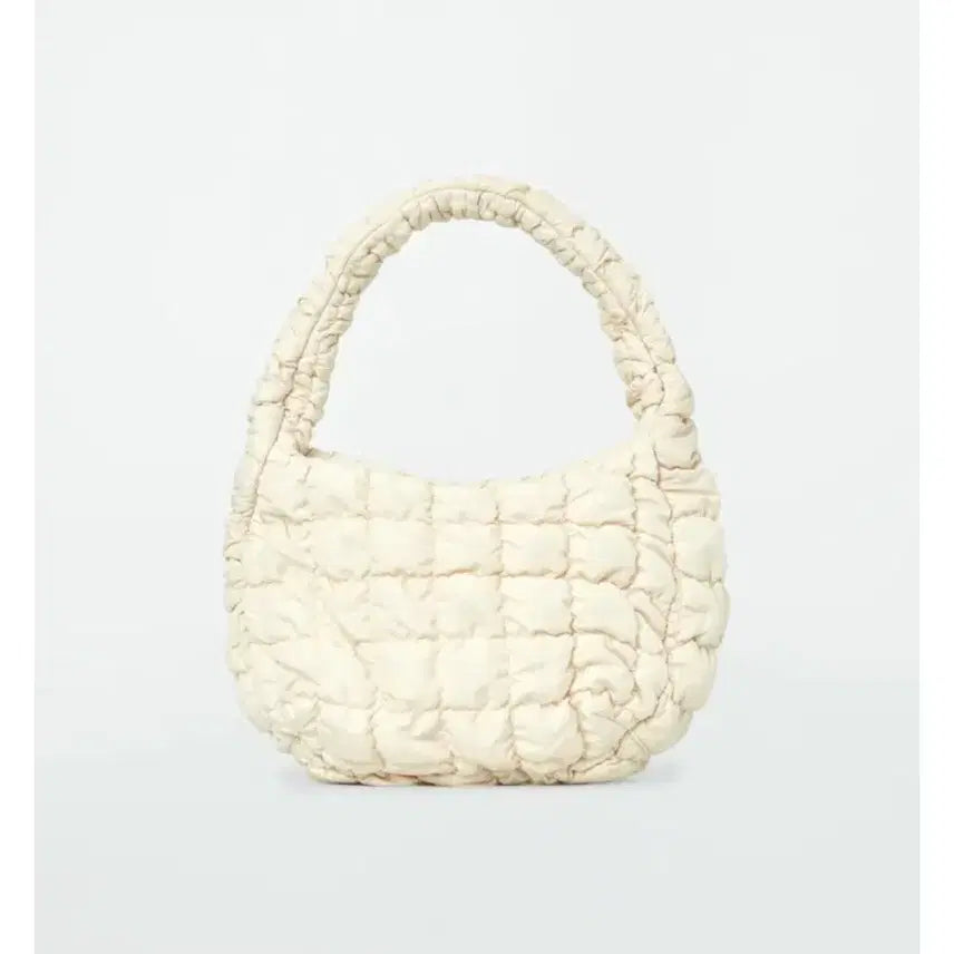 [BUNJANG] COS Mini Quilted Cloud Bag Ivory / 코스 미니 퀄티드 구름백 가방 아이보리