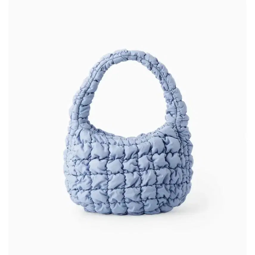 [BUNJANG] COS Mini Quilted Cloud Bag Light Blue / 코스 미니 퀄티드 구름백 구름백 라이트블루 소라