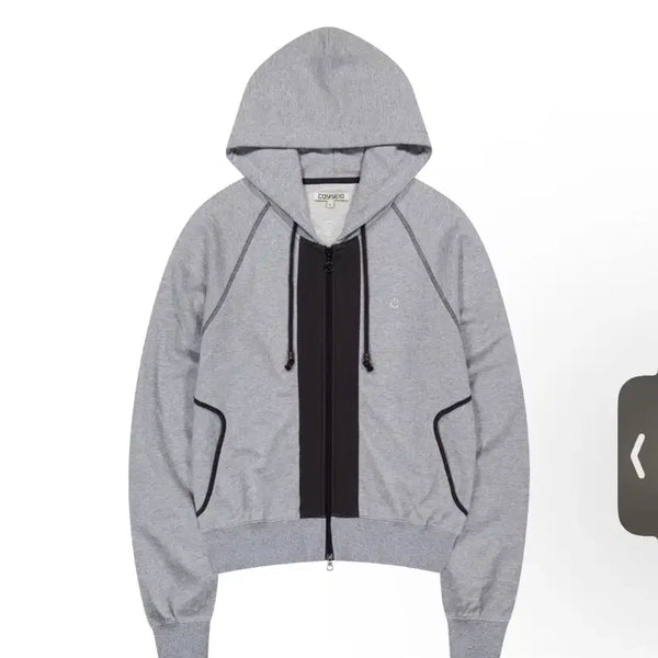 [BUNJANG] KOSEIO Hooded Zip-Up Gray Size 2 / 코이세이오 후드집업 그레이 2사이즈