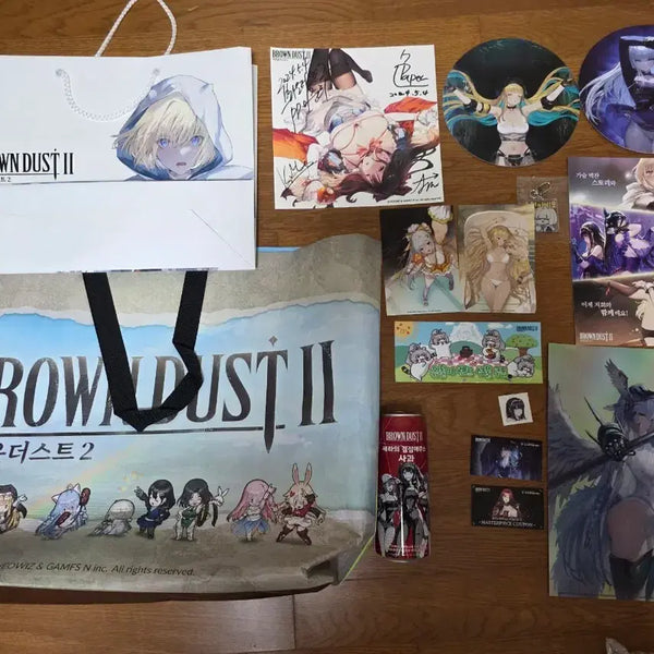 [BUNJANG] Brown Dust 2 Goods Set / 브라운더스트2 굿즈 세트