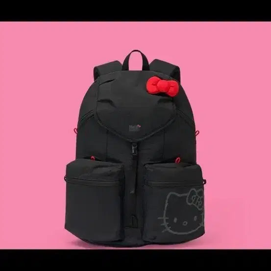 [BUNJANG] Brandon Hello Kitty Backpack Black / 브랜든 헬로키티 백팩 블랙(새상품)