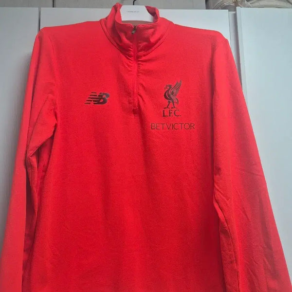 [BUNJANG] New Balance Liverpool Training Half-Zip Top / 뉴발란스 리버풀 트레이닝 하프집업