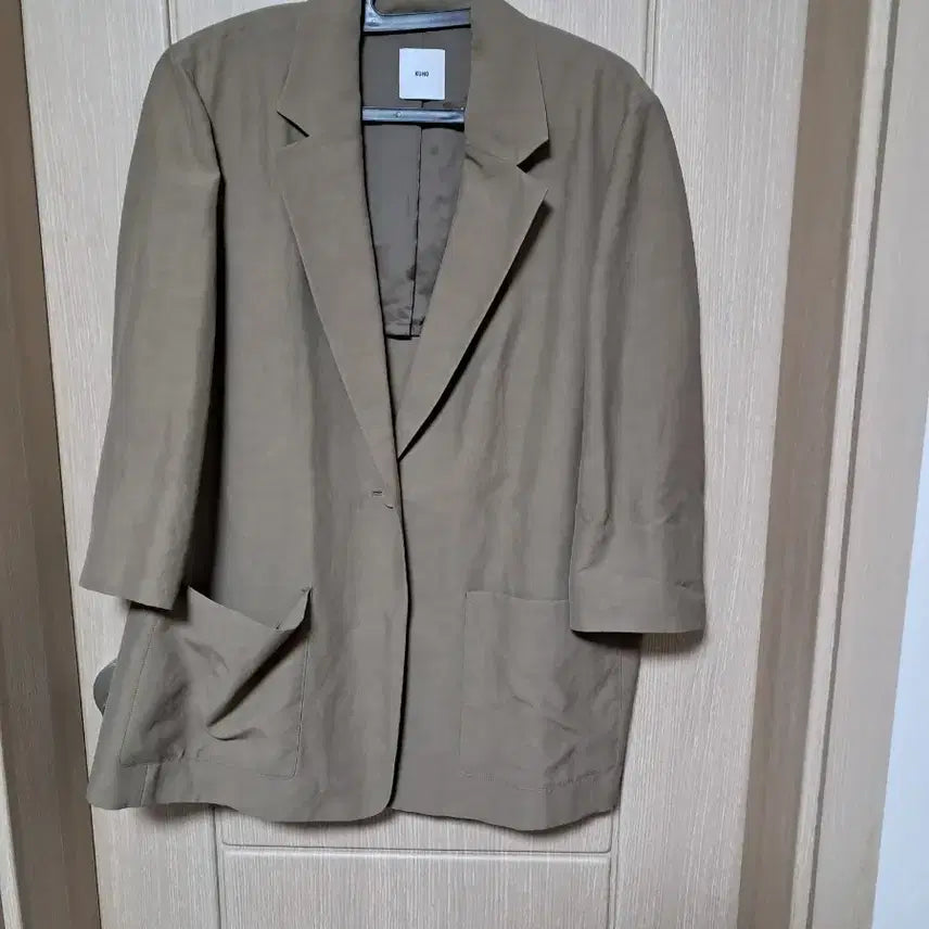 [BUNJANG] KUHO Women's Khaki Jacket / 구호 구호자켓 구호재킷 여성자켓 카키색재킷