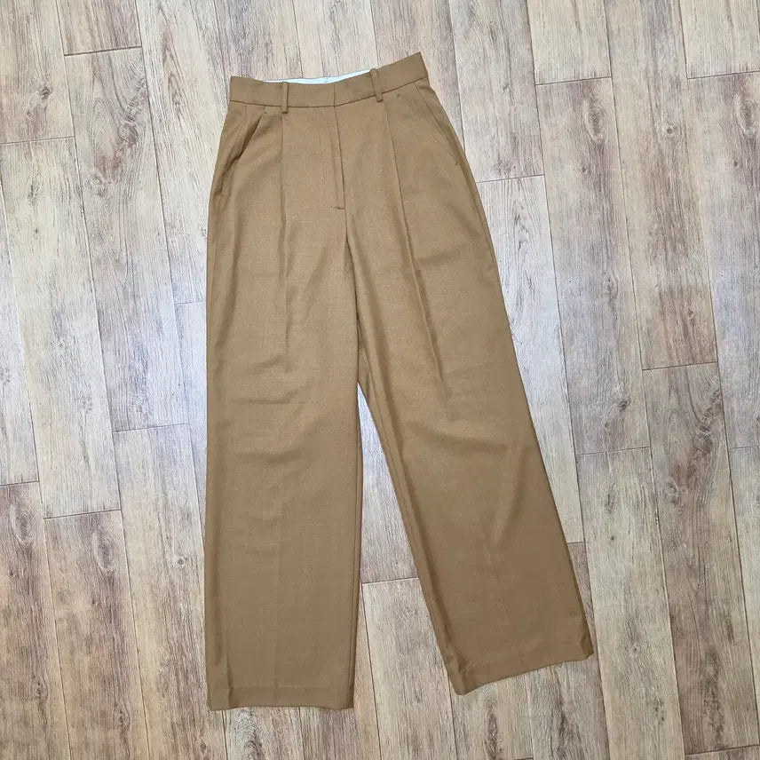 [BUNJANG] NOTIA Wool Blended One-Tuck Slacks (Size 55) / 노티아(NOTIA) 울 블렌디드 원턱 슬랙스 55 새상품