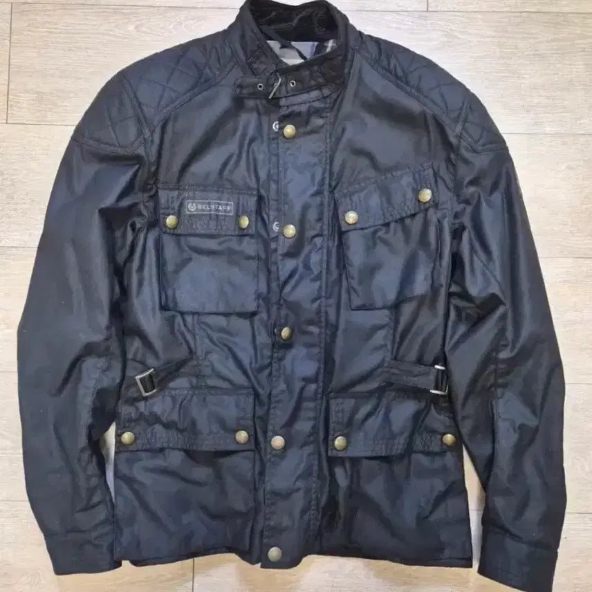 [BUNJANG] Belstaff McGee Motorcycle Jacket Black XL / 벨스타프 맥기 바이크자켓 블랙(xl)