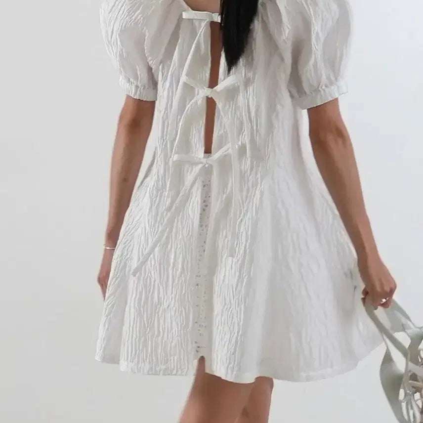 [BUNJANG] 11am Ivory Dress / (새상품) 11am 원피스/휴가룩 아이보리