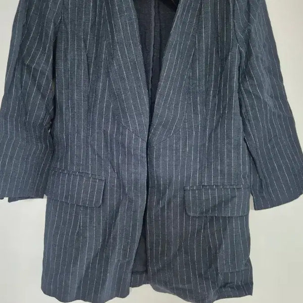 [BUNJANG] Su&Jun Open Stripe Jacket / 수앤준 오픈형 스트라이프자켓