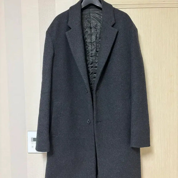 [BUNJANG] Tomboy Dark Gray Wool Winter Coat / 새상품 남자 코트 팔아요