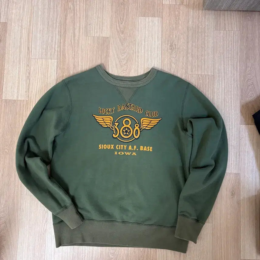 [BUNJANG] Buzz Rickson Sweatshirt - Size L / 버즈릭슨 스웻 L사이즈