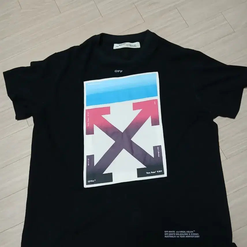 [BUNJANG] Off-White Custom T-Shirt / 오프화이트커스텀반팔