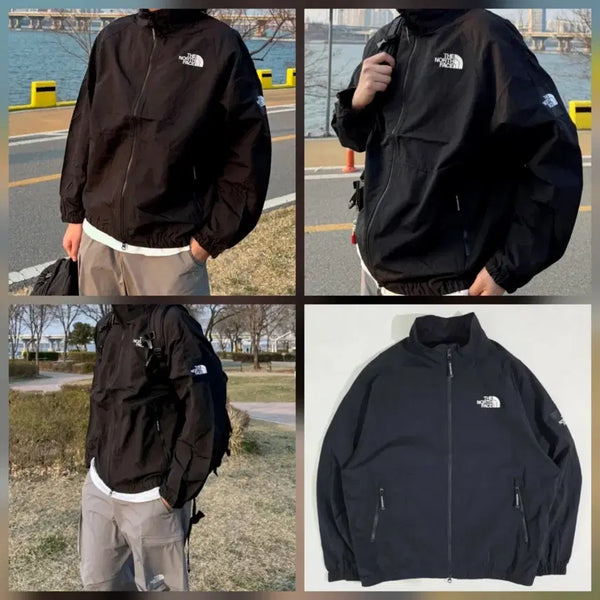 [BUNJANG] The North Face Original Side Patch Windbreaker Jacket / 노스페이스 오리지널 사이드패치 바람막이 자켓