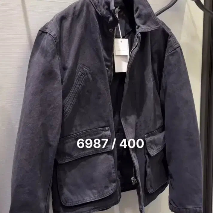 [BUNJANG] Zara Relaxed Fit Washed Pocket Jacket / 플프맛 자라 릴렉스핏 워싱 포켓 자켓