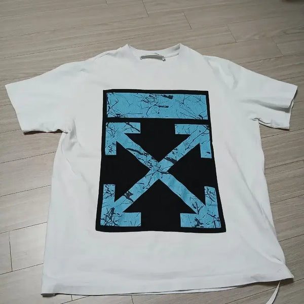 [BUNJANG] Off-White Marker Custom T-Shirt / 오프화이트마커커스텀반팔