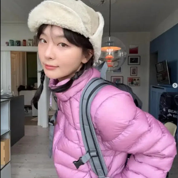 [BUNJANG] Sunlove Pink Padding L Size / 새상품) 썬러브 핑크 패딩 L 슬기패딩 라지 sunlove