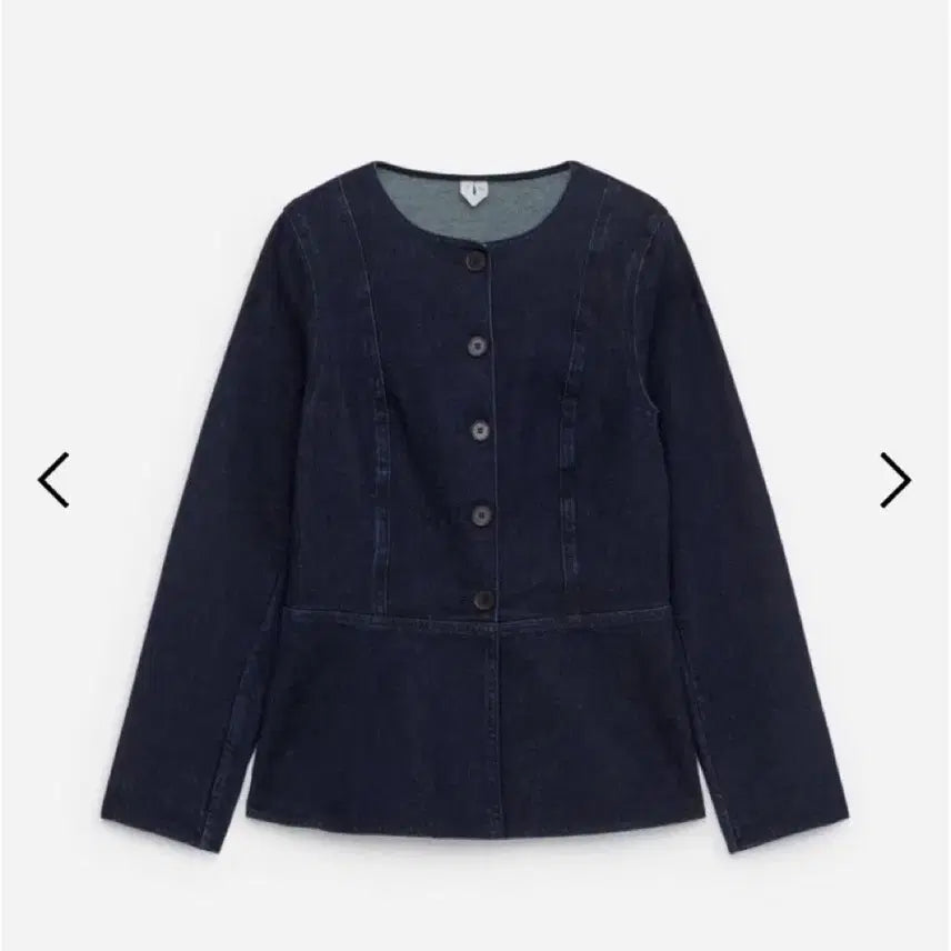 [BUNJANG] ARKET Peplum Denim Top / 아르켓 페블럼 데님 탑
