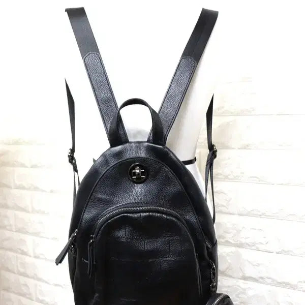 [BUNJANG] Women's Leather Backpack / R208 귀요미 여성가죽백팩(최상급) /가로25 /세로30 /밑폭8센치/사놀까