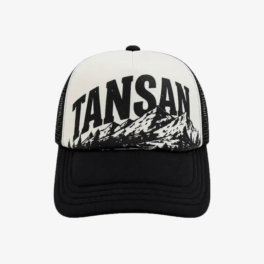 [BUNJANG] Mountain Trucker Cap - Black / 탄산마그네슘 탄산 마운틴 트러커 캡 - 블랙