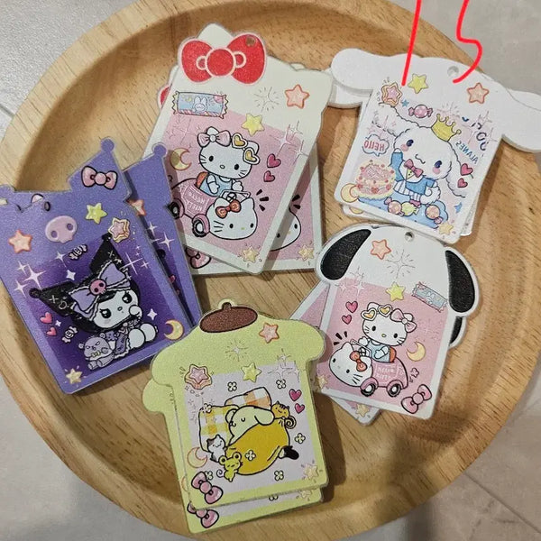 [BUNJANG] Acrylic Pendant Crafting Material (10 pcs) / 키링재료 아크릴펜던트 10개
